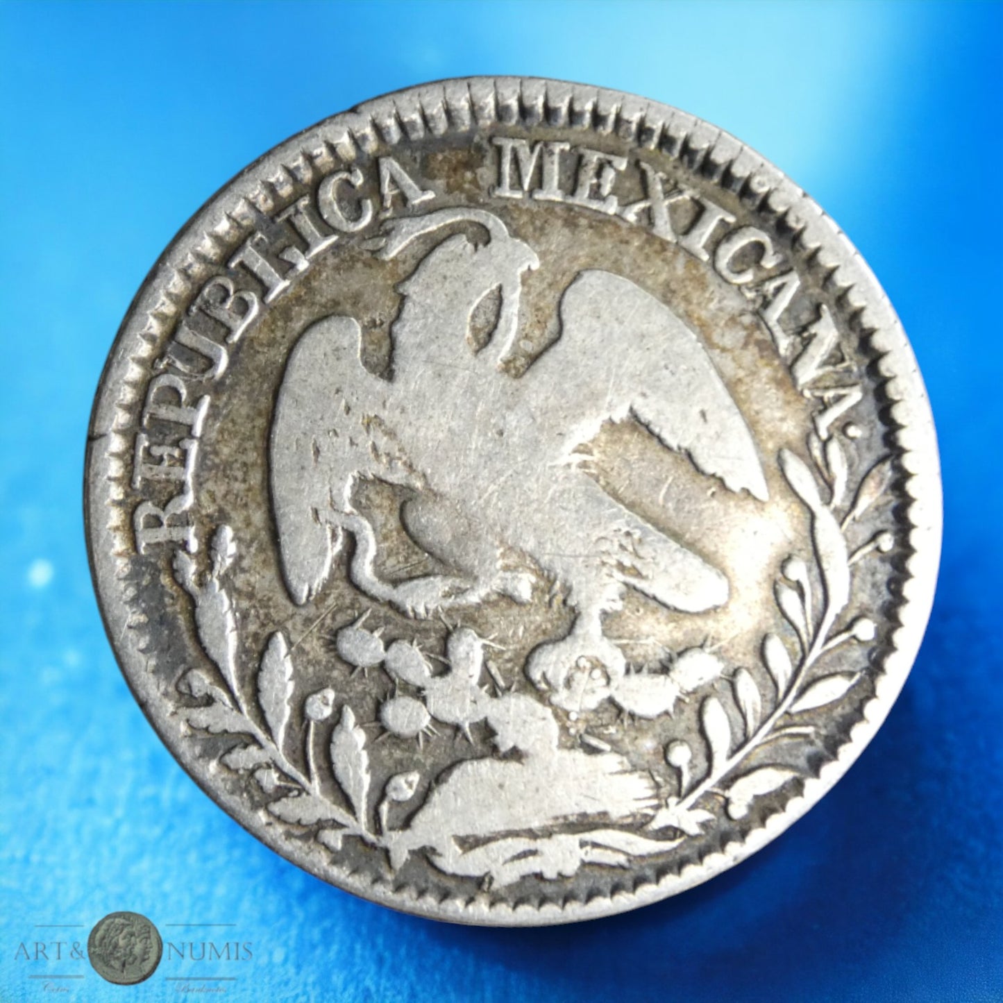 MEXIQUE - 1 Real 1829 Zacatecas KM.372