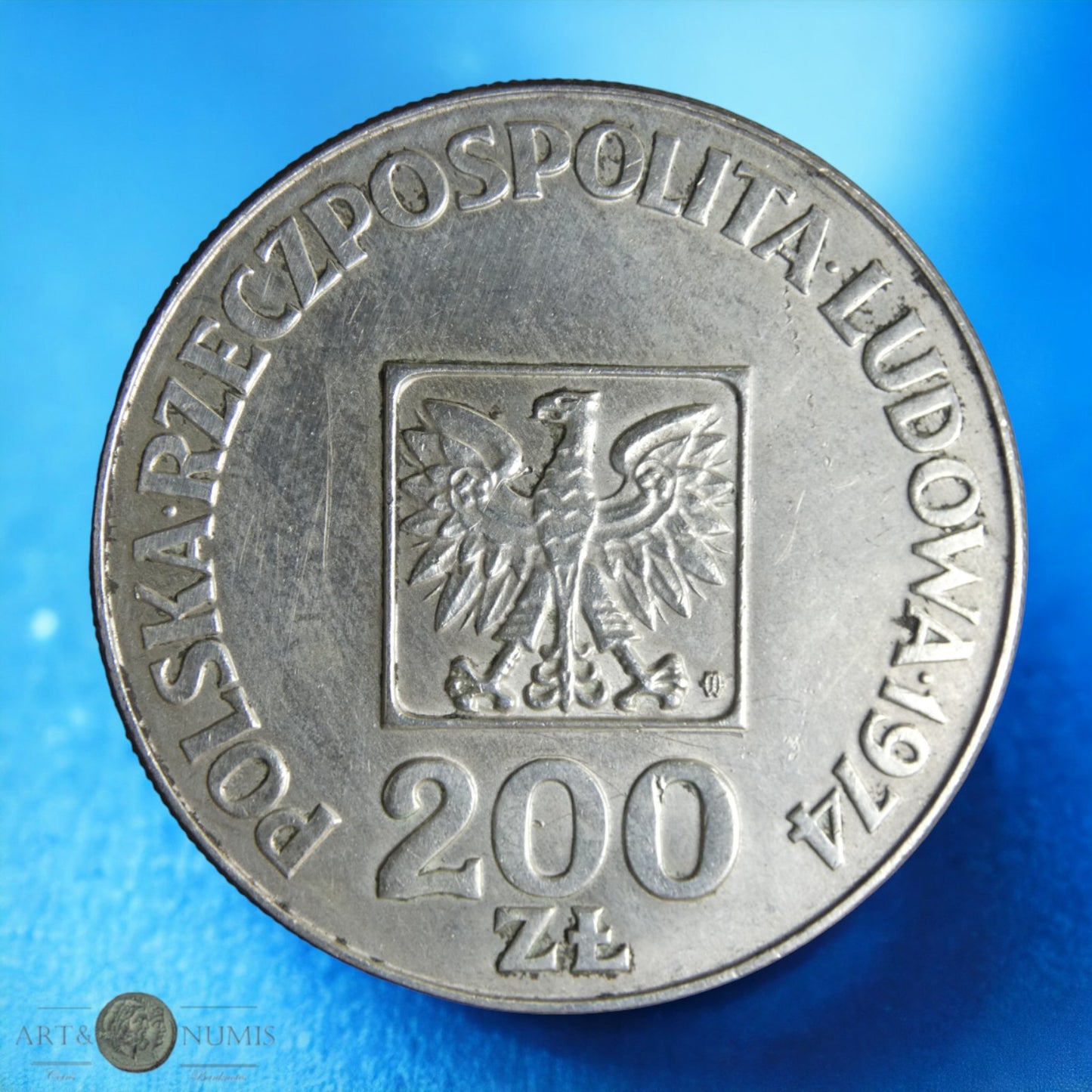 POLOGNE - 200 Zlotych 1974 KM.72