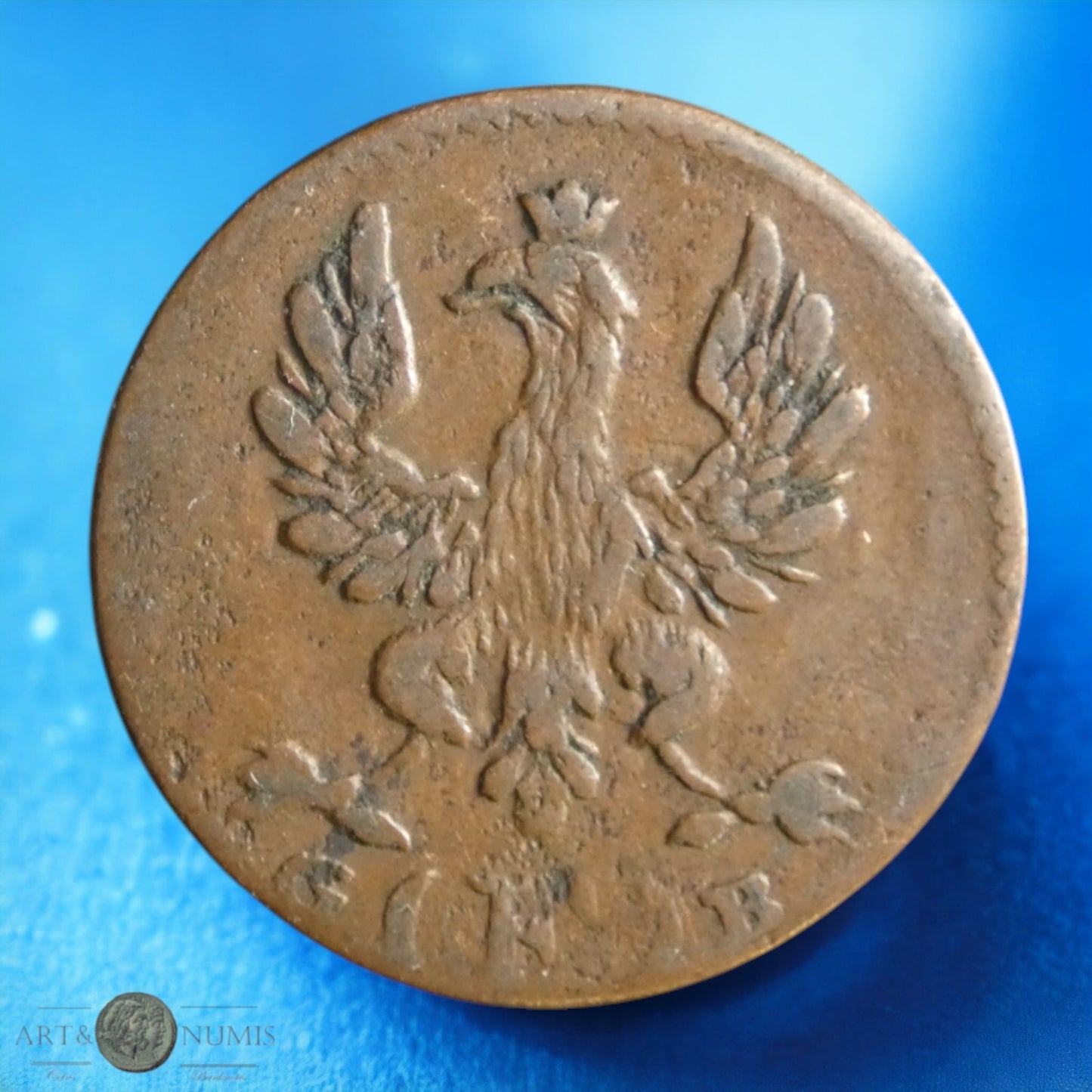 ALLEMAGNE - Francfort - 1 Heller 1820 KM.301