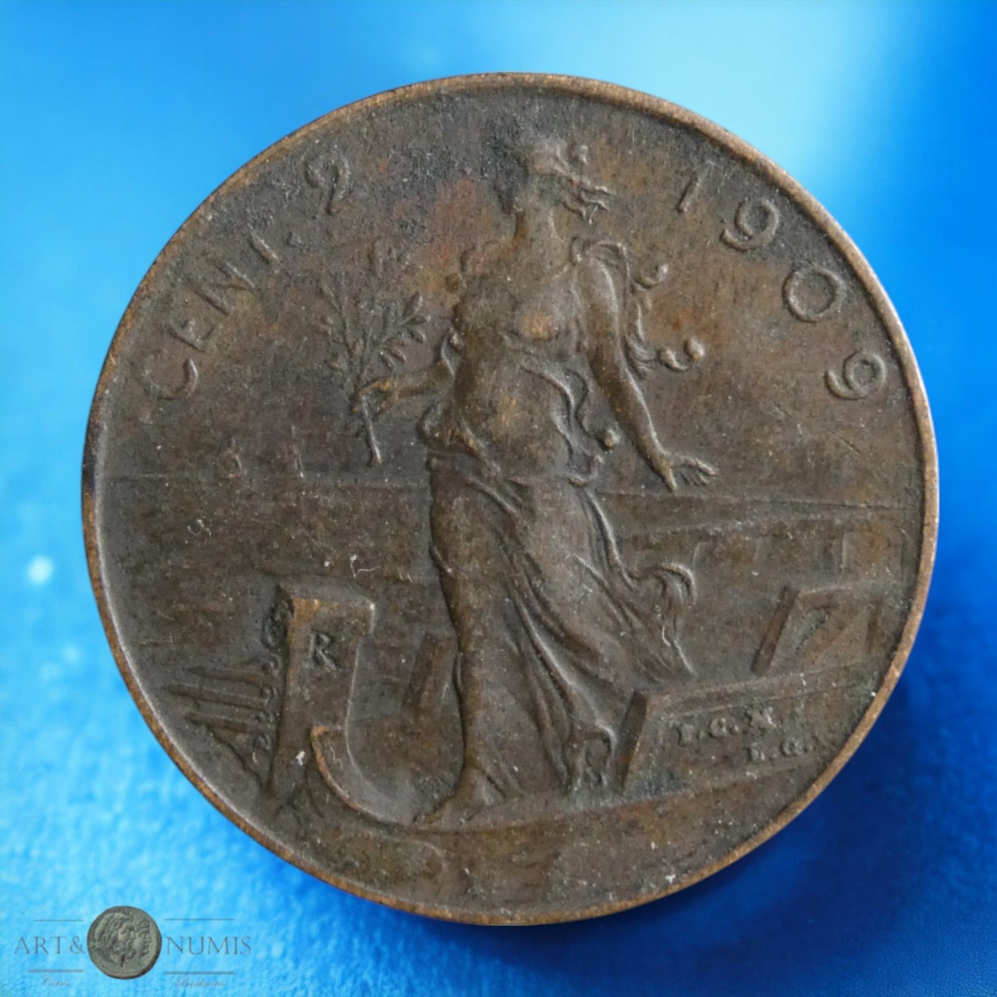 ITALIE - 2 Centesimi 1909 Rome KM.41