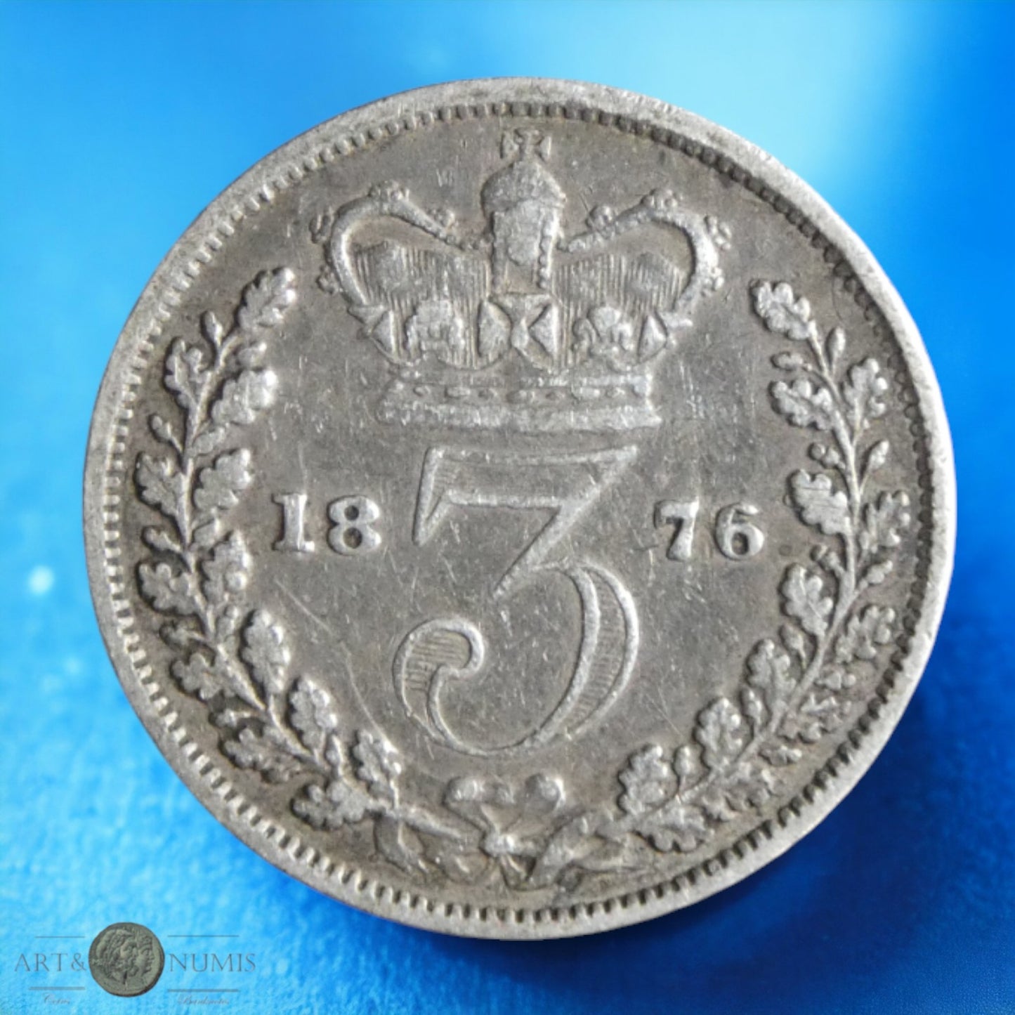 ROYAUME UNI - 3 Pence 1876 S.3914