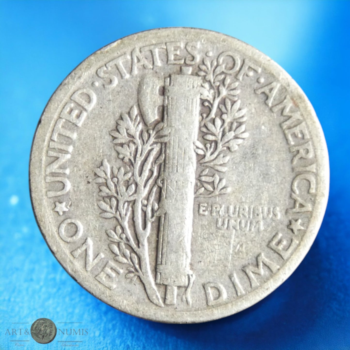 USA - 10 Cents "Mercury Dime" 1927 Philadelphie KM.140