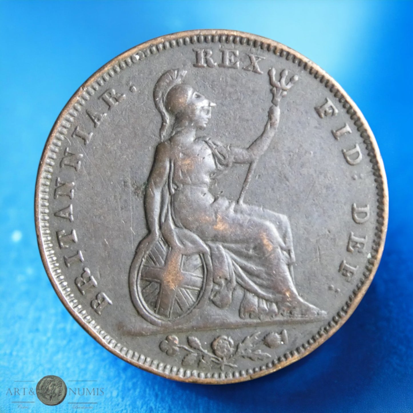ROYAUME UNI - Farthing 1834 S.3848