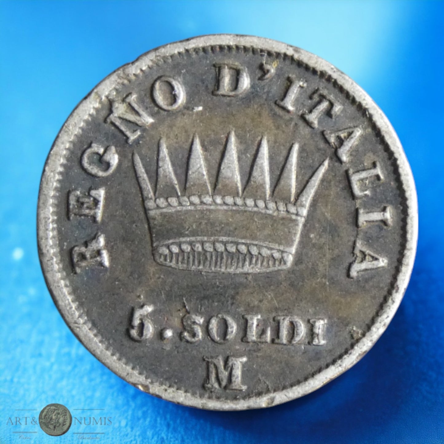 ITALIE - Napoléon Ier - 5 Soldi 1811 Milan KM.5
