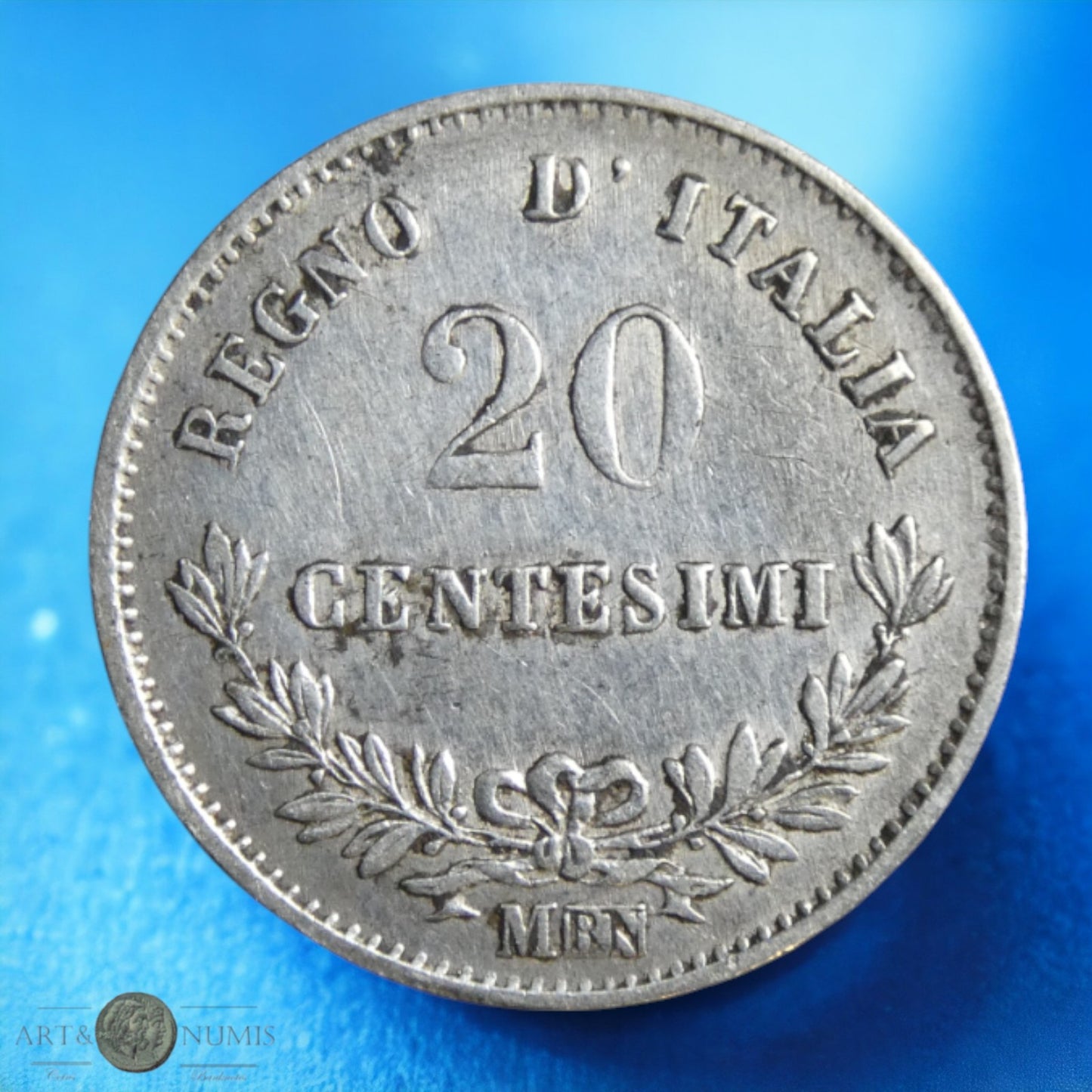 ITALIE - 20 Centesimi 1863 Milan KM.13