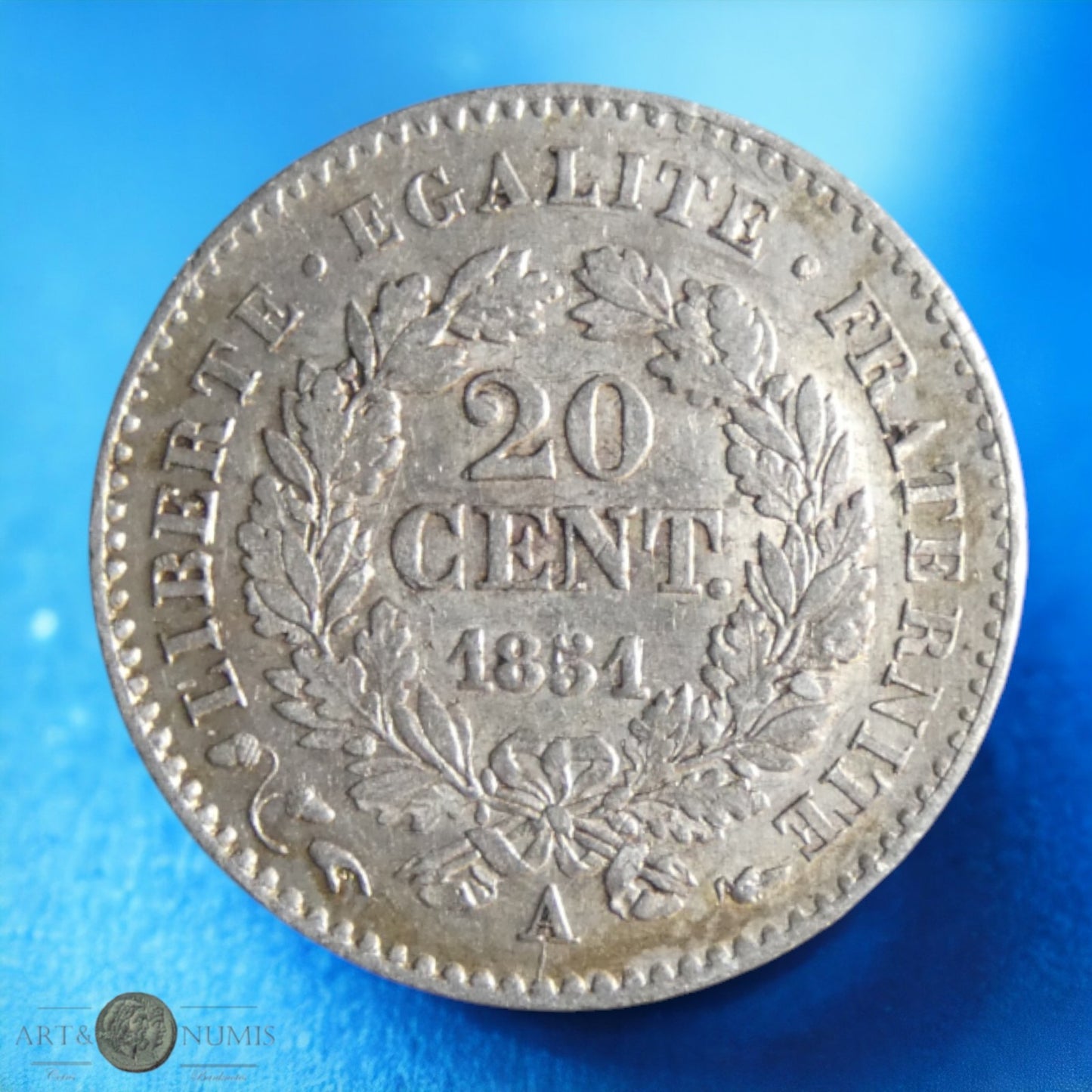 FRANCE - 20 Centimes Cérès 1851 Paris