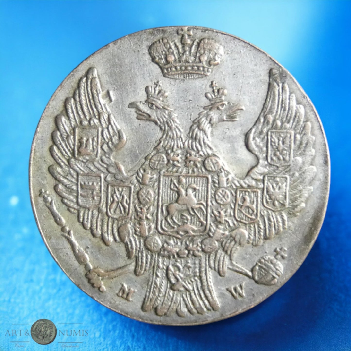 POLOGNE - 10 Groszy 1840 KM.113a