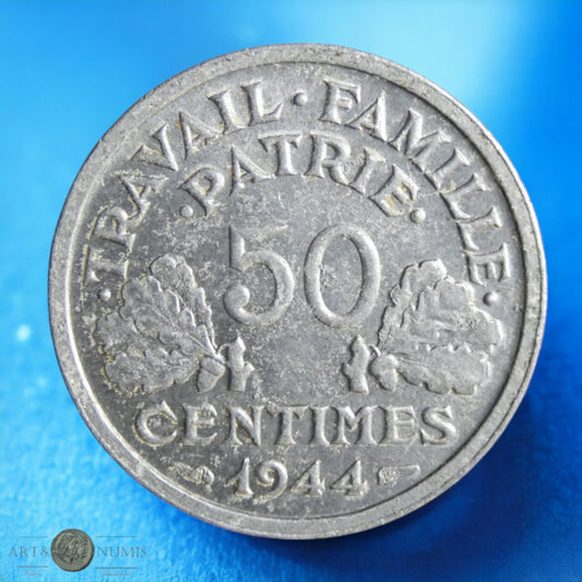 FRANCE - 50 Centimes 1944