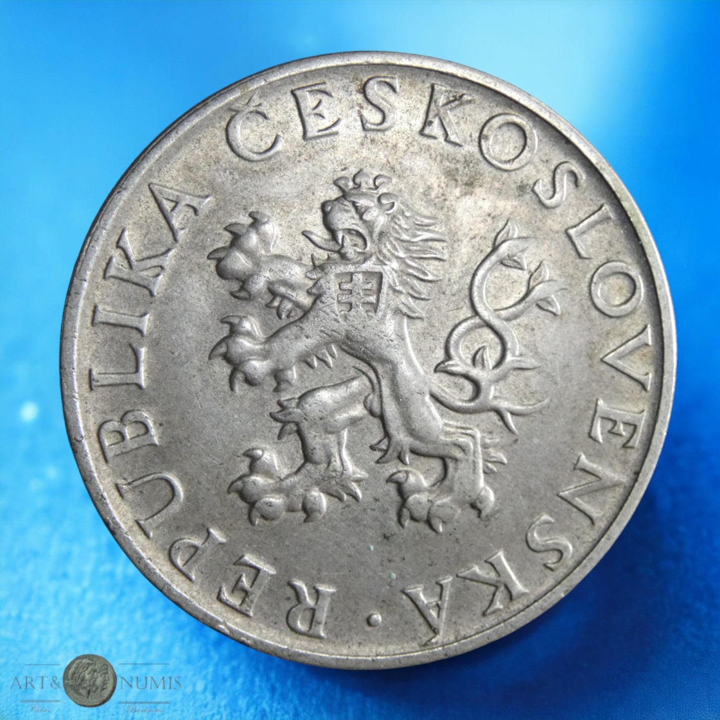 TCHECOSLOVAQUIE - 10 Korun 1955 KM.42