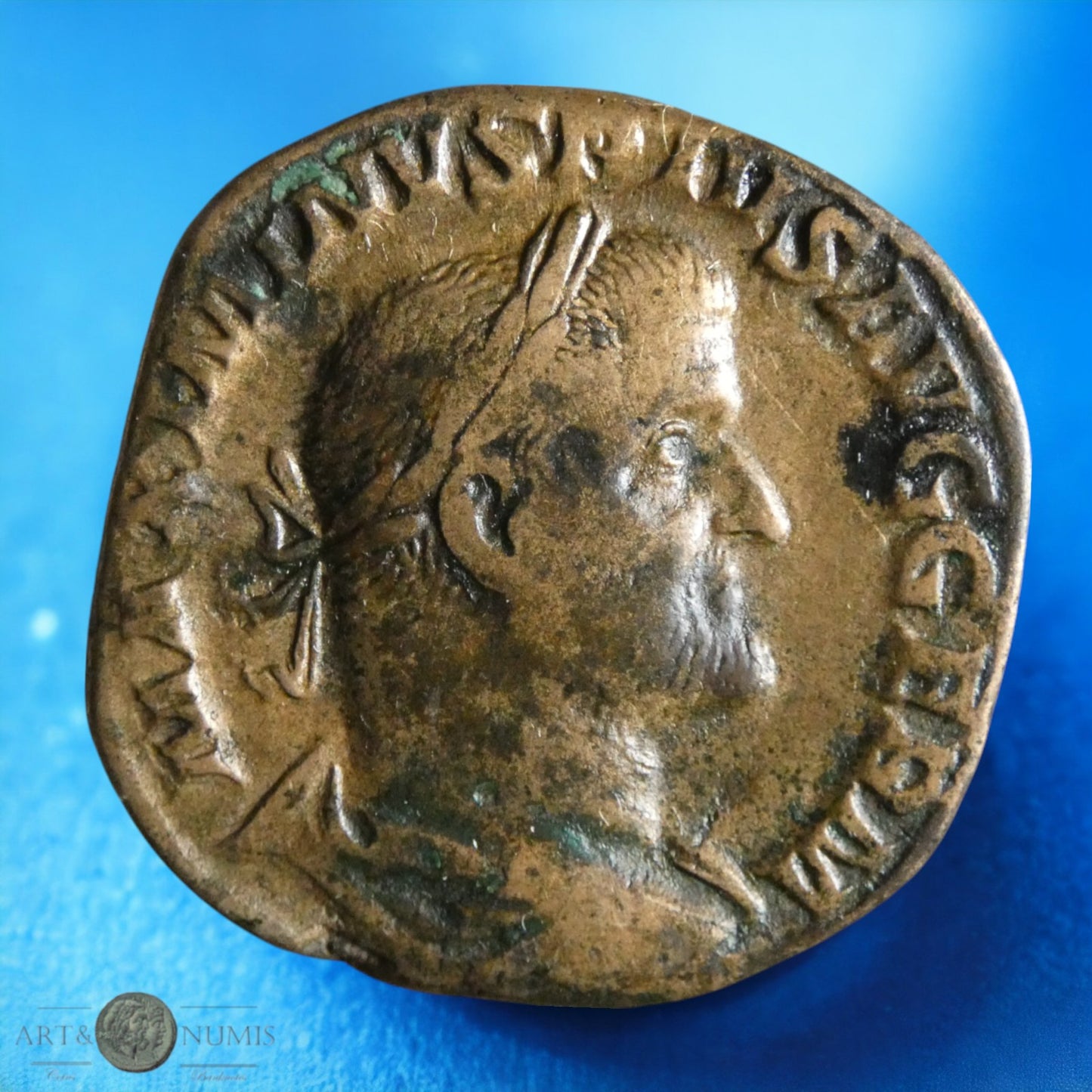 MAXIMIN Ier - Sesterce PAX AVGVSTI, Rome RIC.58
