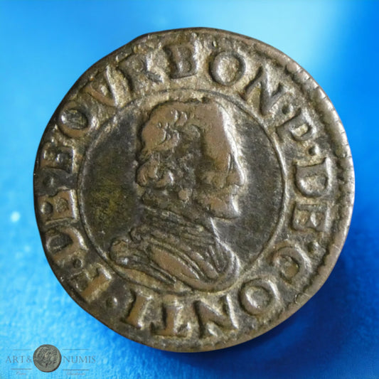 FRANCE - FRANÇOIS DE BOURBON CONTI - Double Tournois non daté