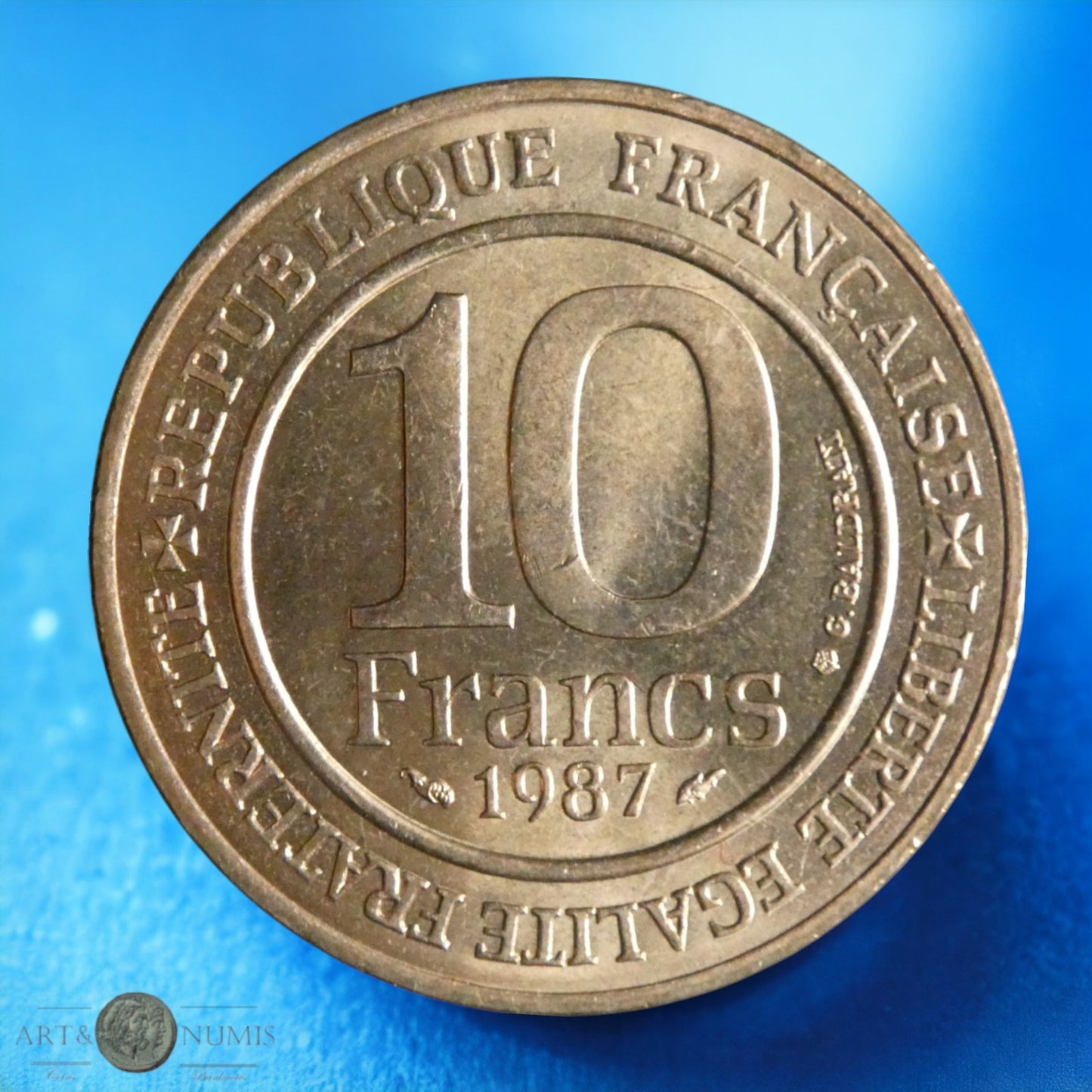 FRANCE - 10 Francs Millénaire Capétien 1987 F.371