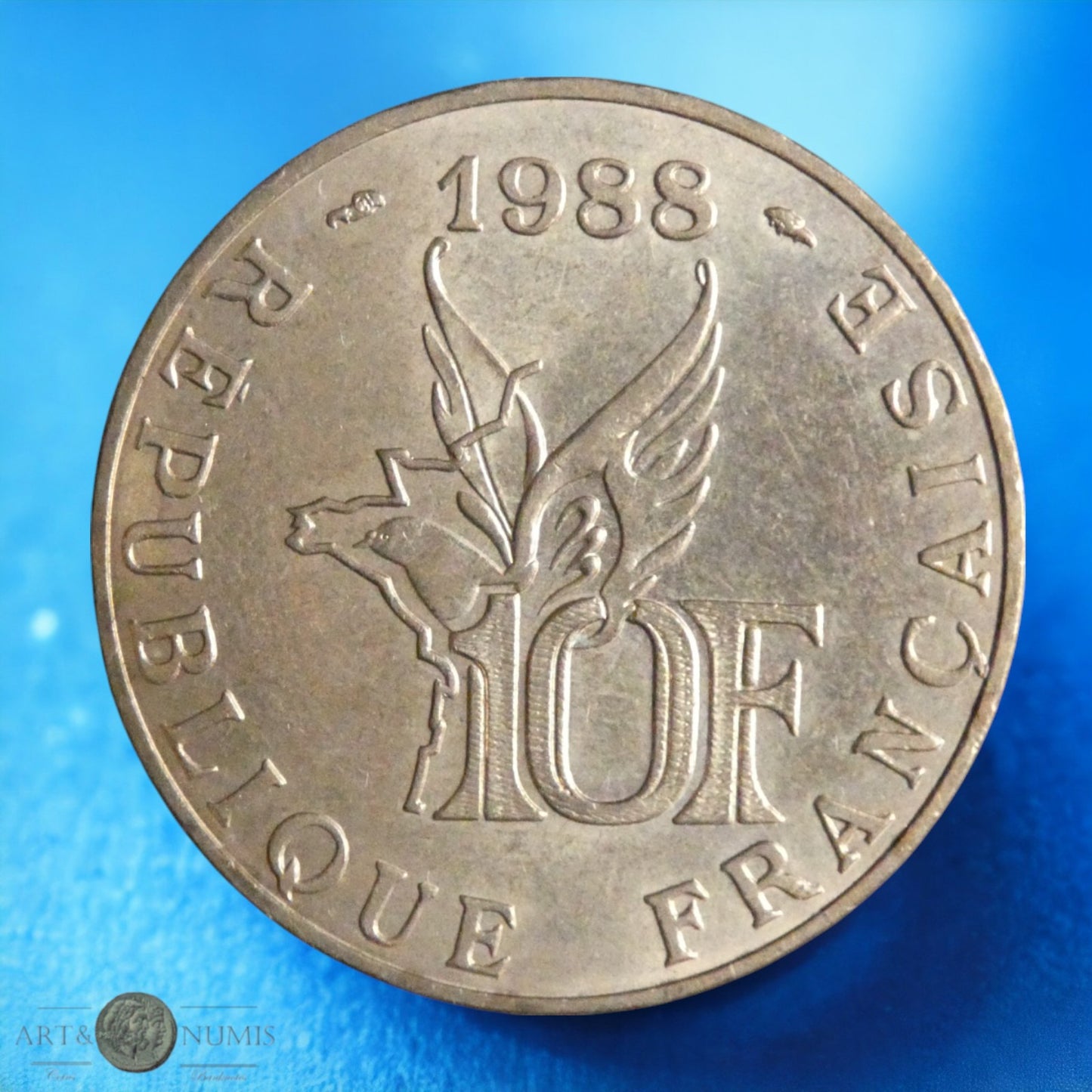 FRANCE - 10 Francs Roland Garos 1988 F.372