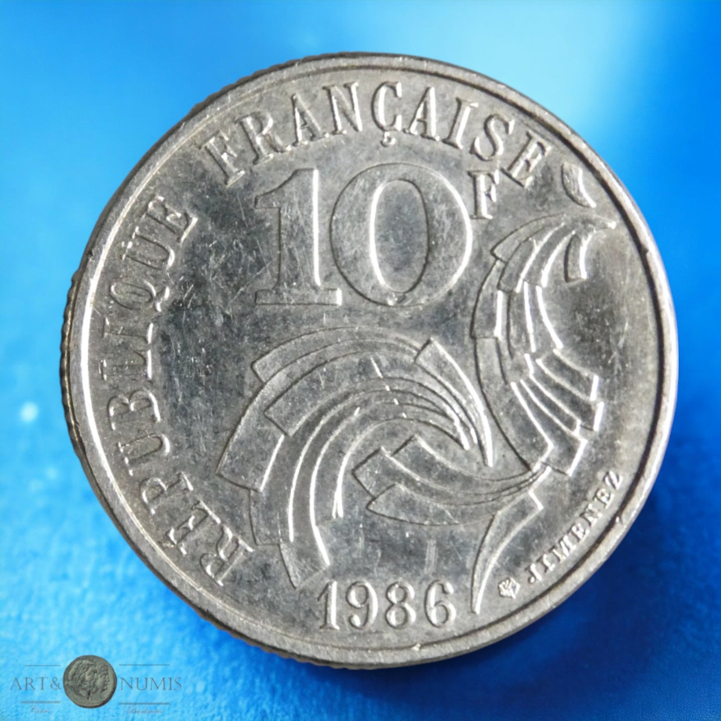 FRANCE - 10 Francs Jimenez 1986 F.373