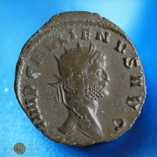 GALLIEN - GALLIENUS - Antoninien DIANAE CONS AVG, Antilope, Rome, RIC.176
