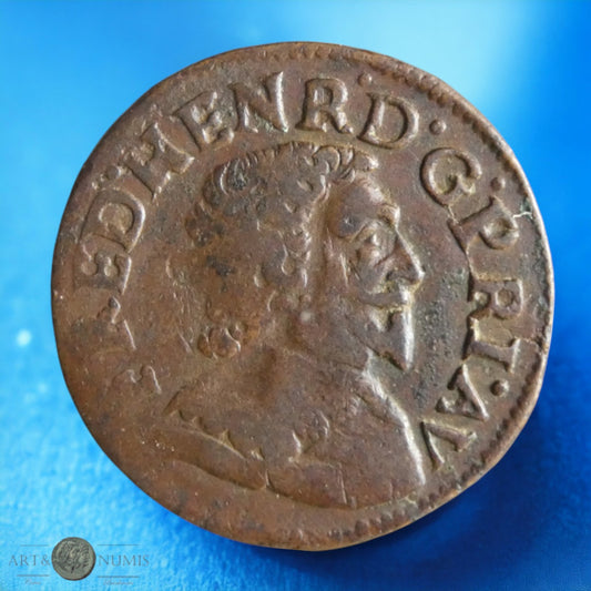 FRANCE - Orange - Frédéric Henri de Nassau - Double Tournois 1641