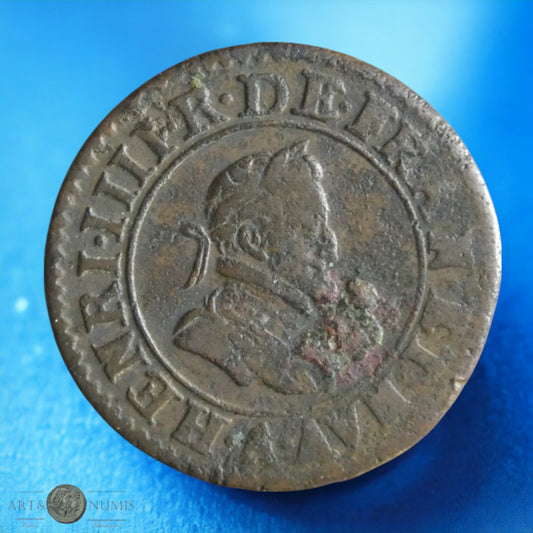 FRANCE - Henri IV - Double Tournois 1598 Paris