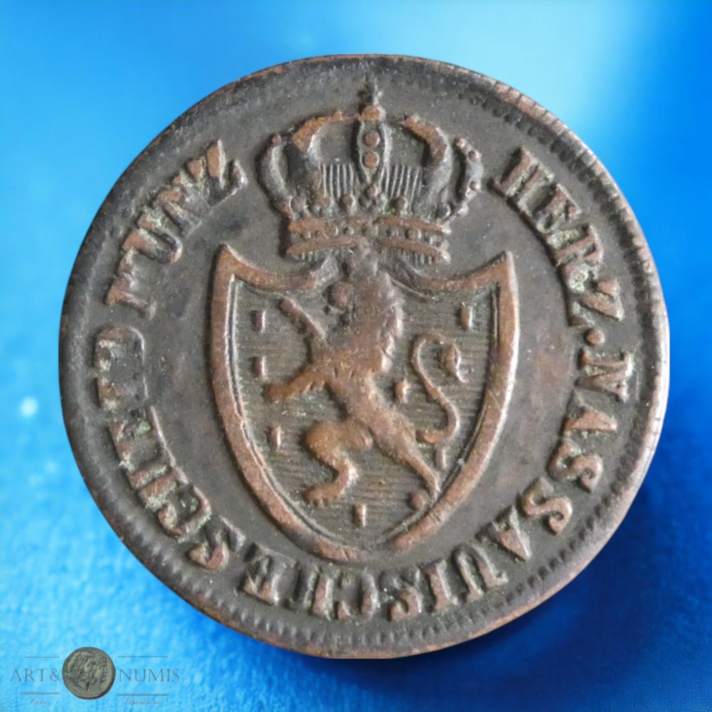 ALLEMAGNE - NASSAU - 1/4 Kreuzer 1814 AKS.55