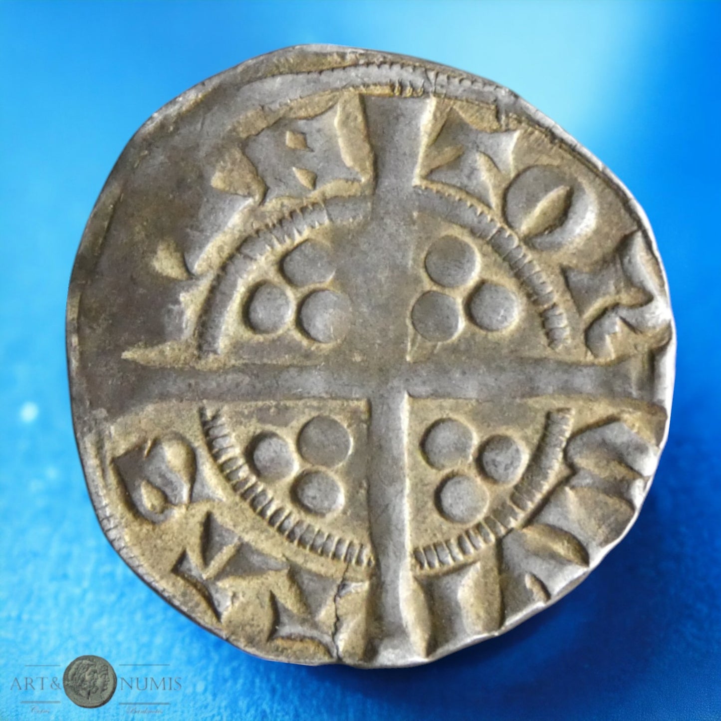 ANGLETERRE - Edward I - Penny "Long cross" Canterbury