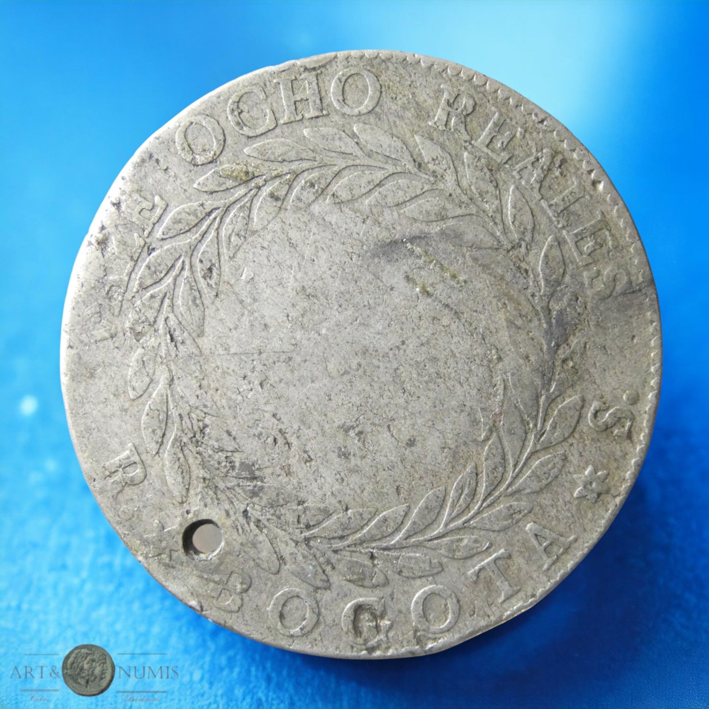 COLOMBIE - Nouvelle Grenade - 8 Reales 1839 KM.98