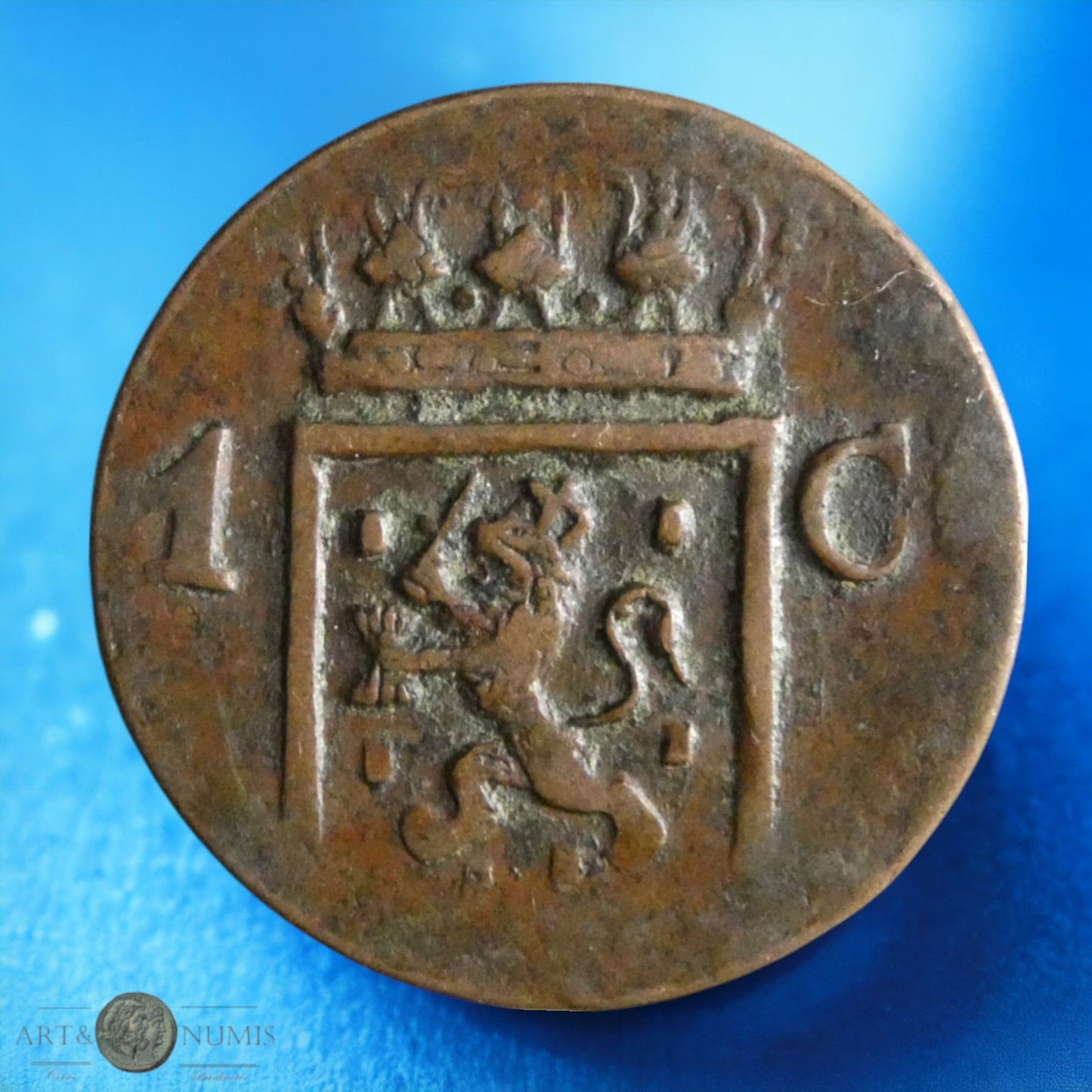 INDES NEERLANDAISES - SUMATRA - 1 Cent 1838 KM.290
