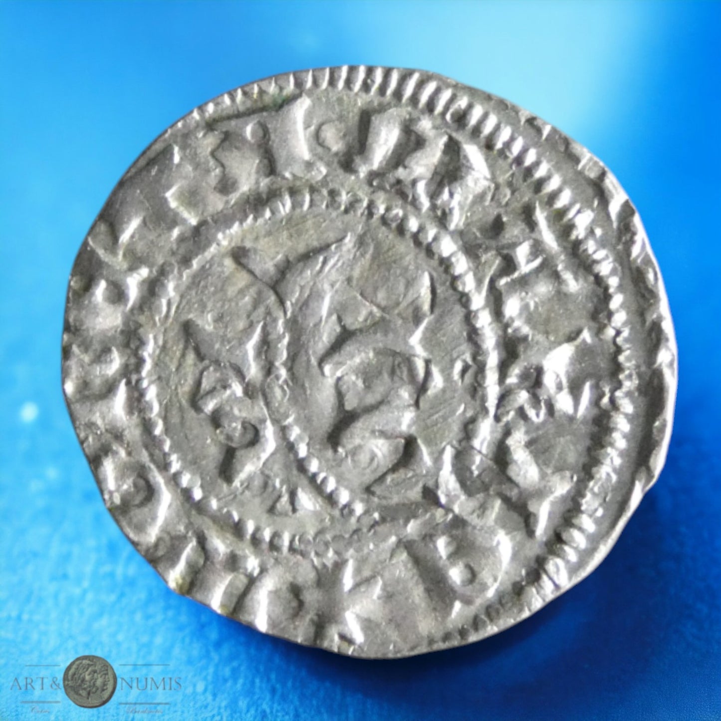 HONGRIE - Marie d'Anjou - Denar 1382-1387