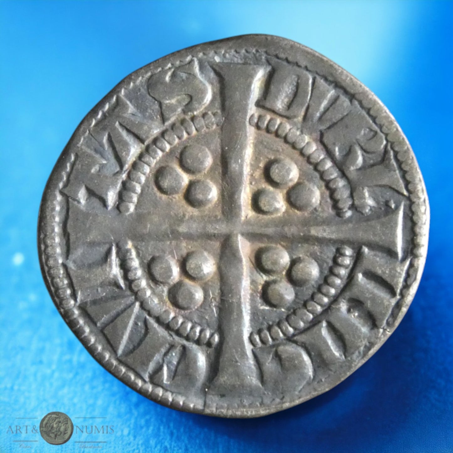 IRLANDE - Edward I - Penny "Long cross" Canterbury