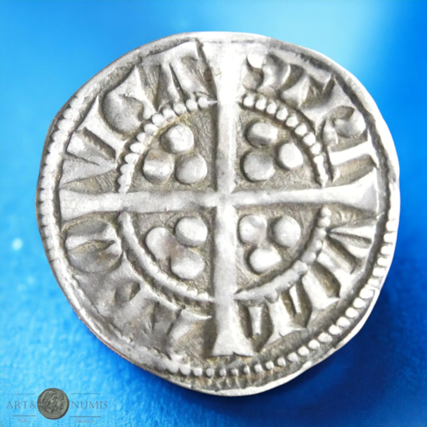ANGLETERRE - Edward I - Penny "Long cross" Newcastle-upon-Tyne S.1391