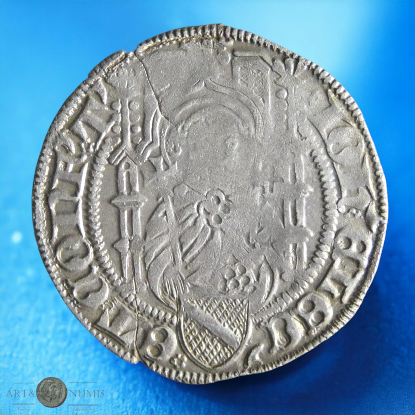 ALLEMAGNE -TREVES - Jean II de Bade - Weißpfennig