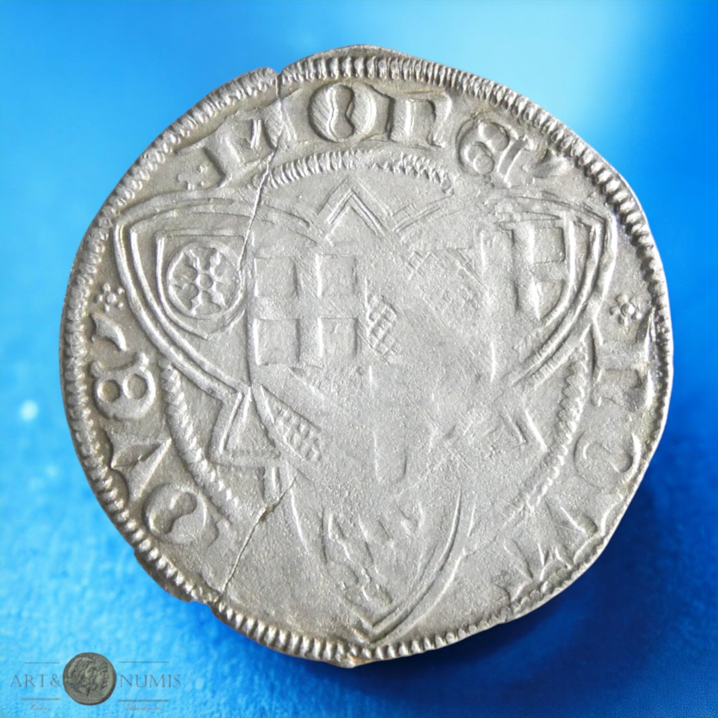 ALLEMAGNE -TREVES - Jean II de Bade - Weißpfennig