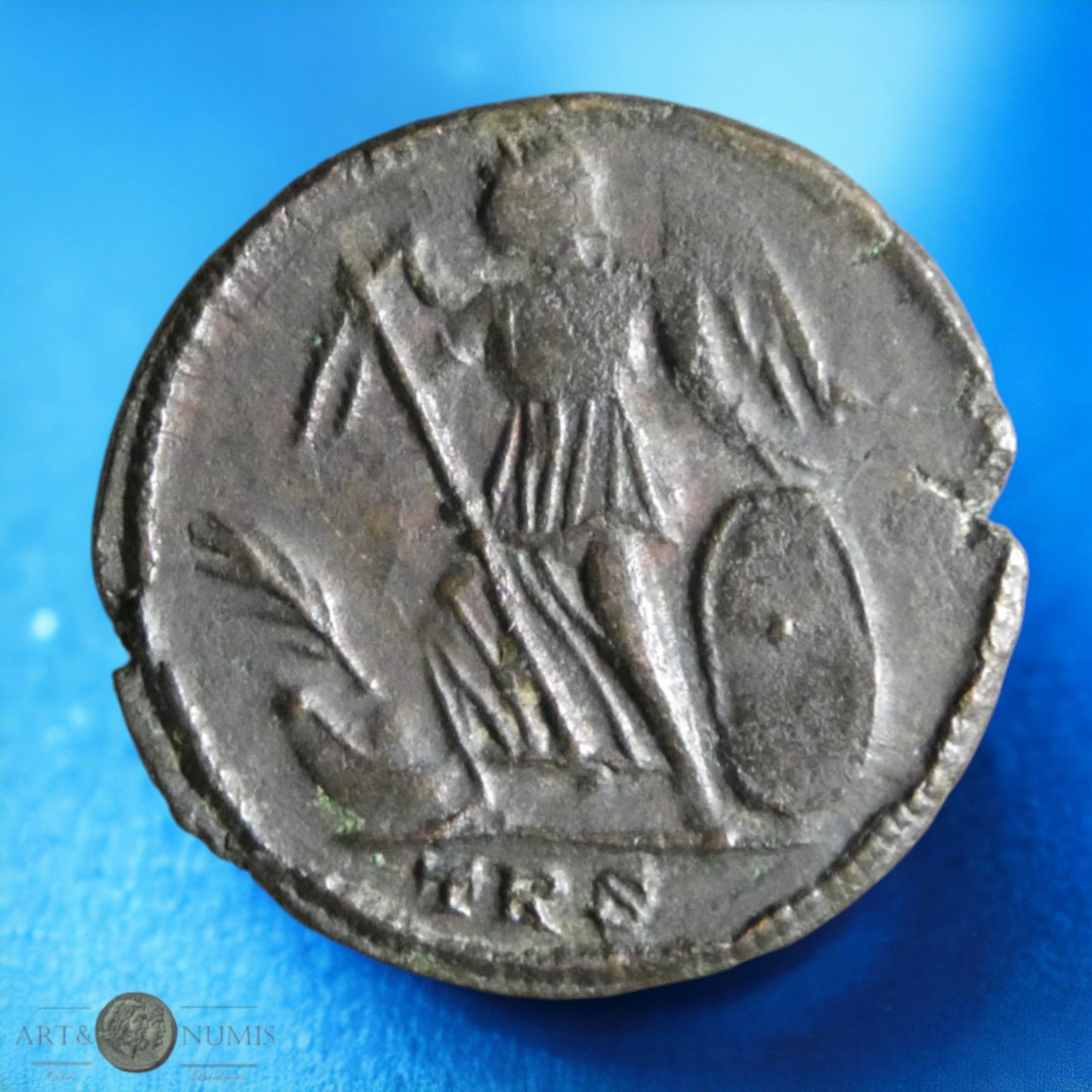 CONSTANTINOPLE - Nummus "Victoire", Trèves RIC.266