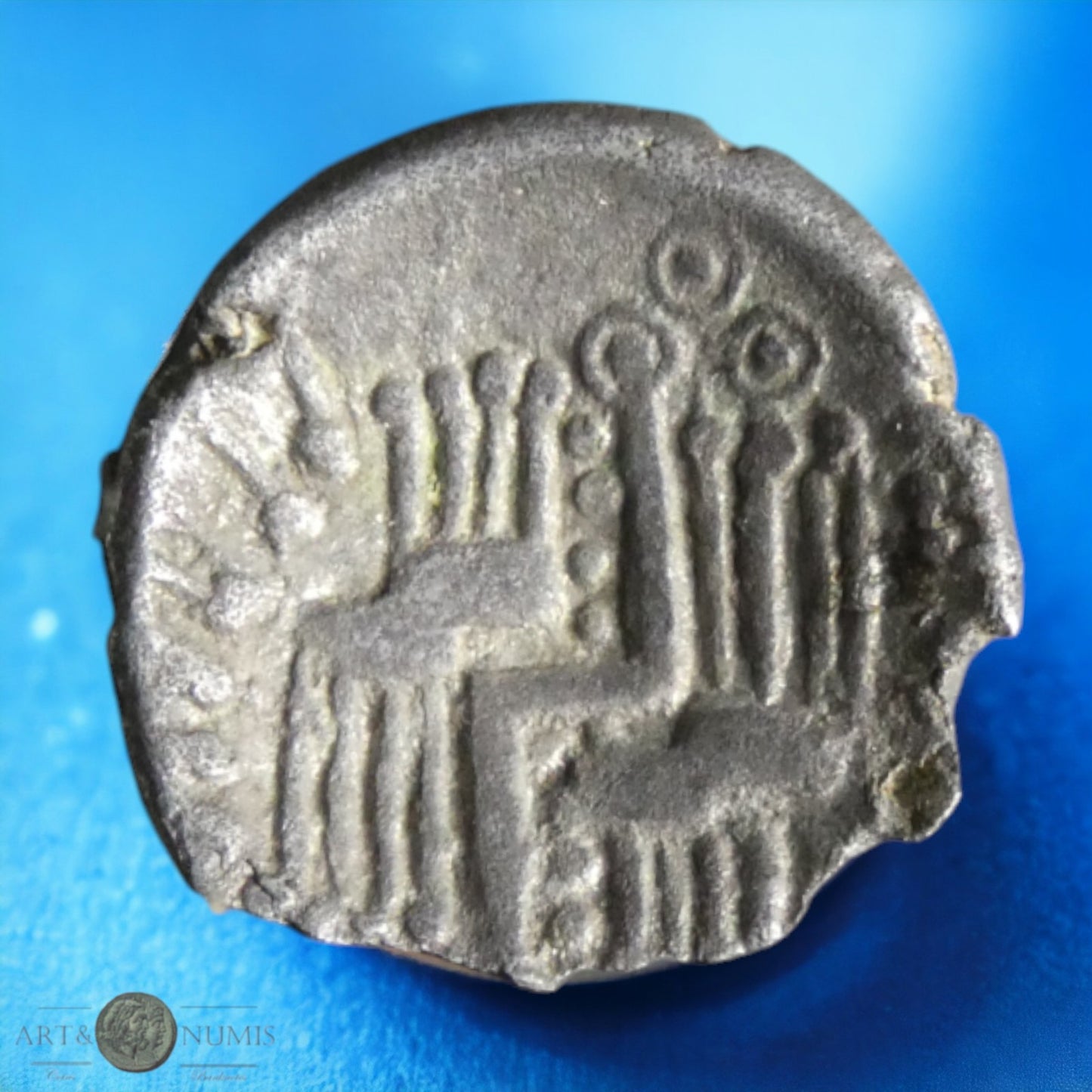 ANGLETERRE - Durotriges - Quart de statère à l'étoile de mer (Starfish Type)