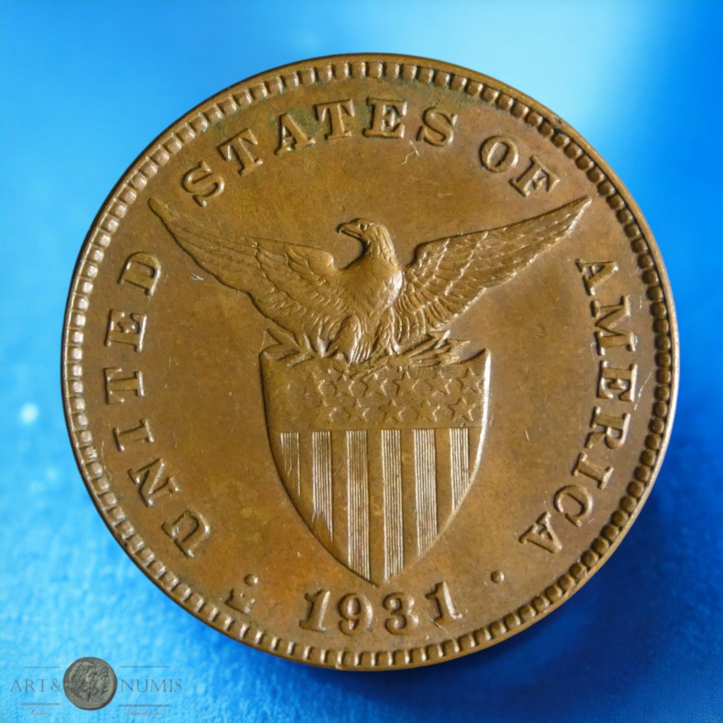 PHILIPPINES - 1 Centavo 1931 KM.163
