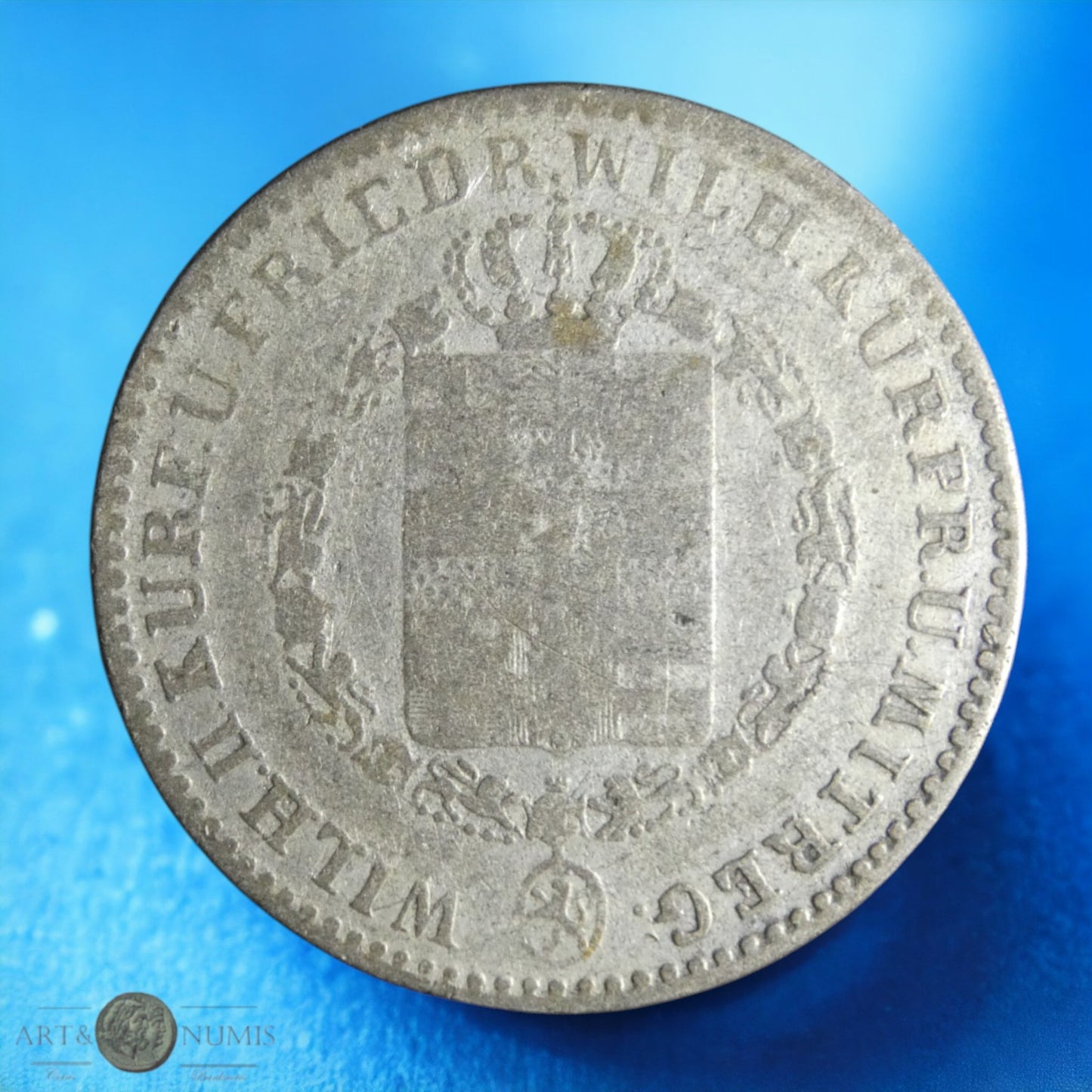 ALLEMAGNE - HESSEN-KASSEL - 1/6 Thaler 1835 AKS.47
