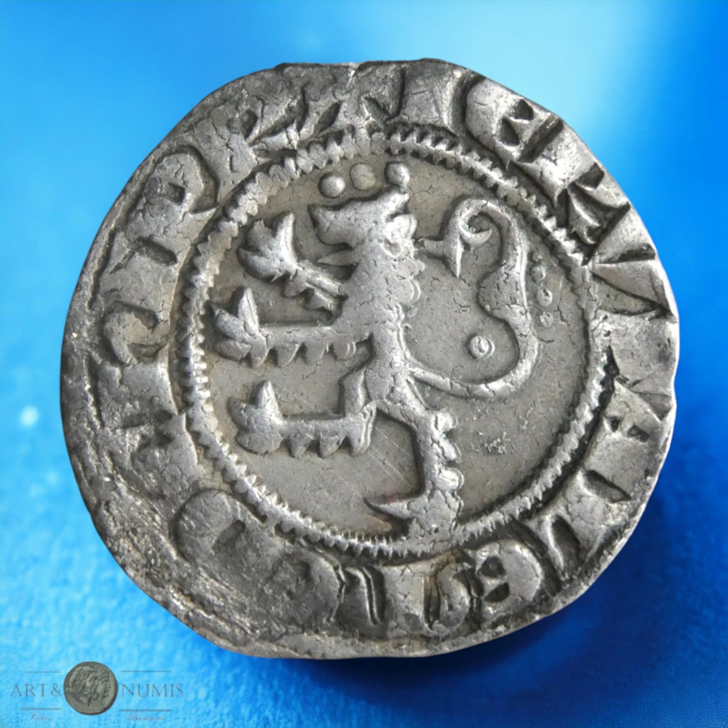 CROISADES - CHYPRE - Henri II de Lusignan - 1 Gros