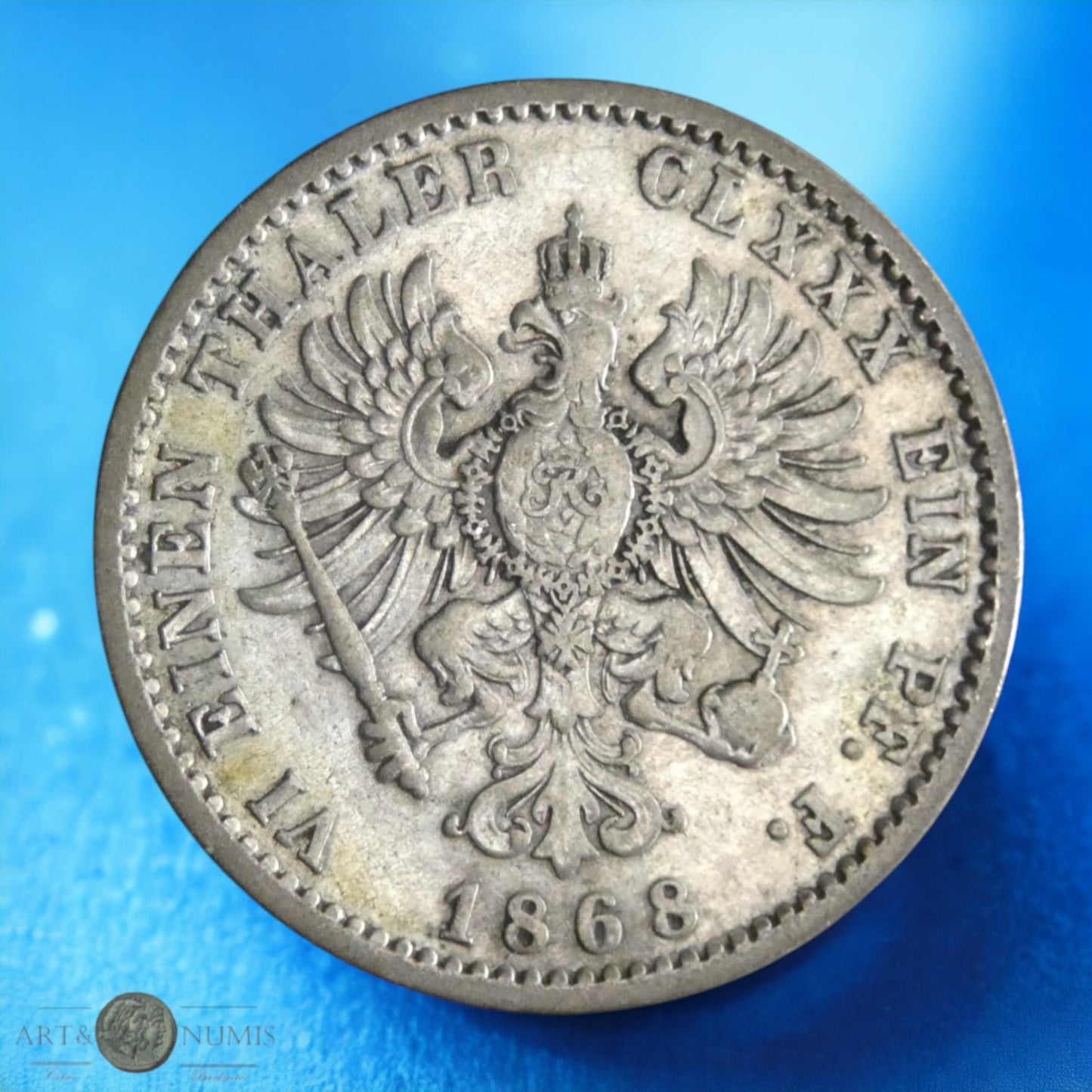ALLEMAGNE - PRUSSE - 1/6 Thaler 1868 A AKS.101