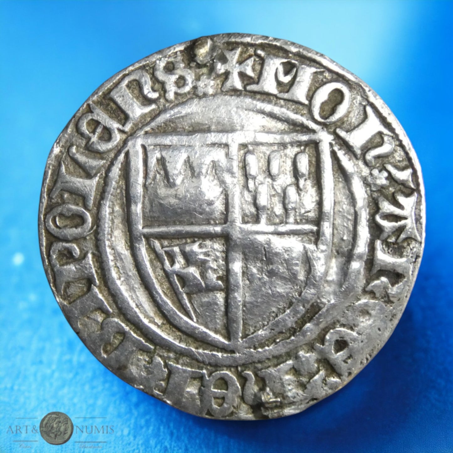 ALLEMAGNE - Würzburg - Gottfried IV Schenk von Limburg - Schilling 1443