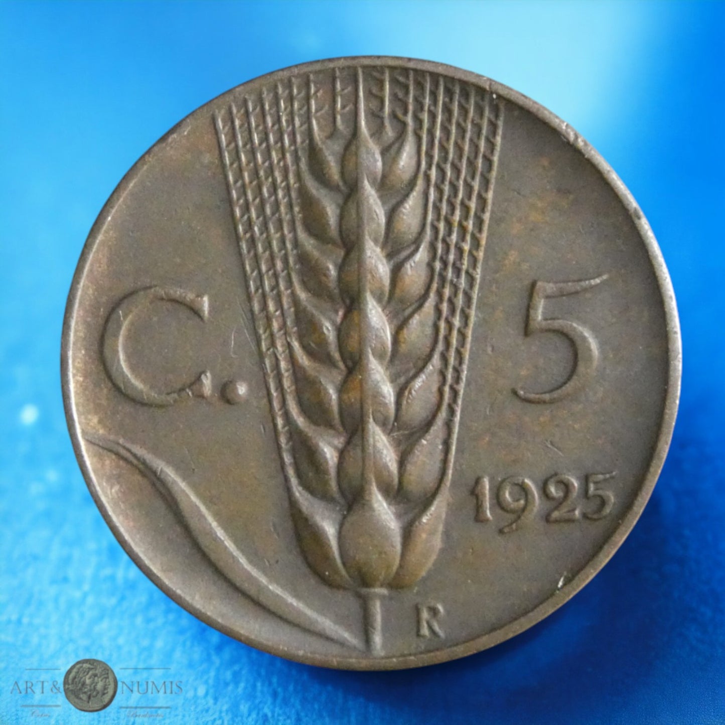 ITALIE - 5 Centesimi 1925 KM.59