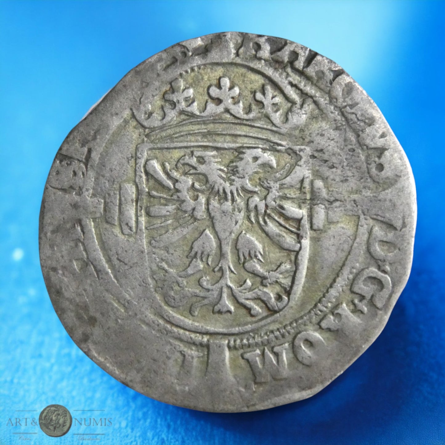 BELGIQUE - FLANDRES - Charles V - 1/2 Réal d'argent (1506-1555)