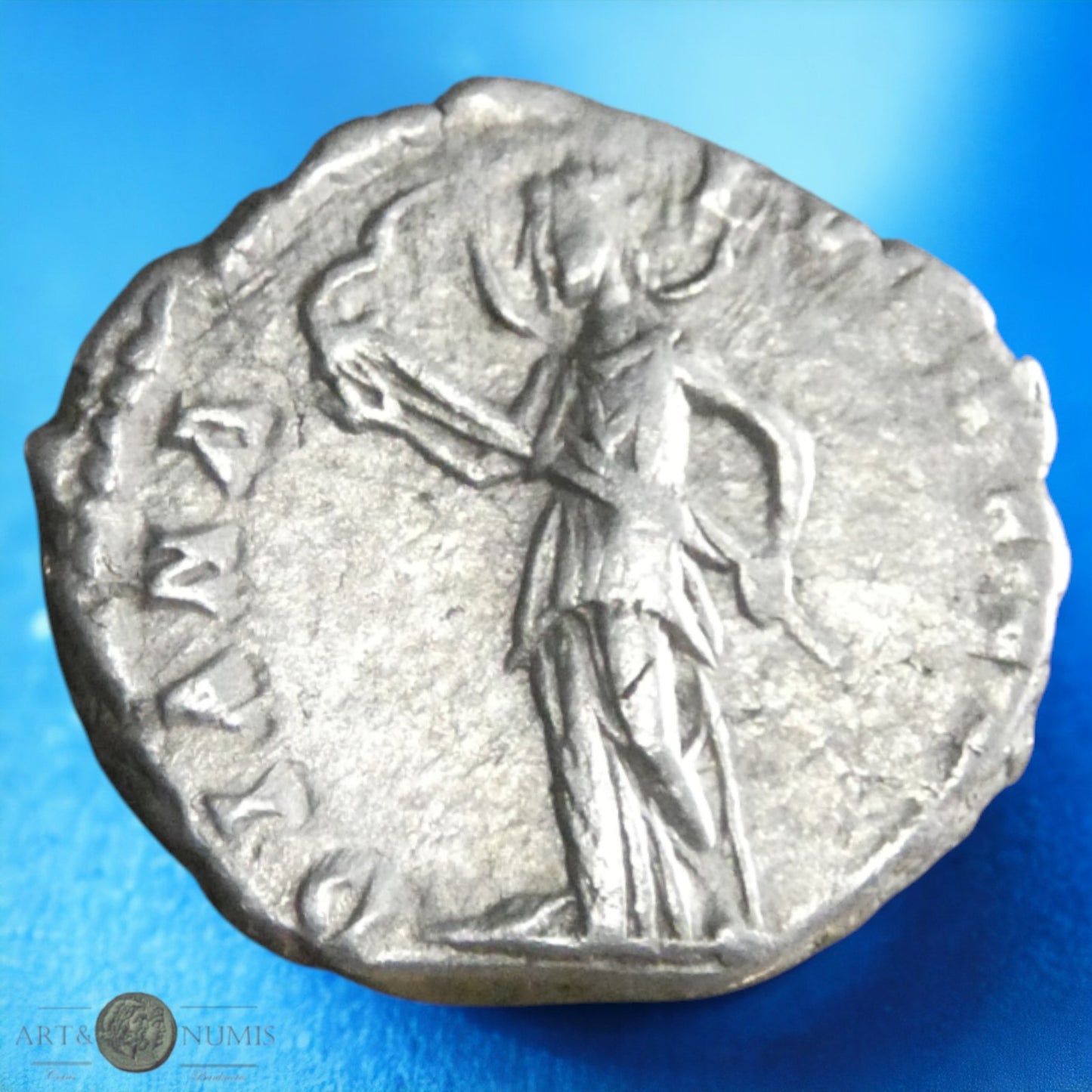 JULIA DOMNA - Denier DIANA LVCIFERA, RIC.871, Rome