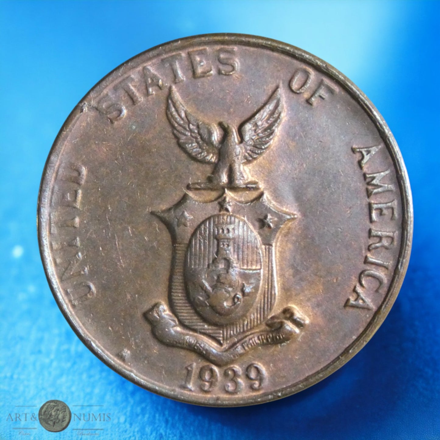PHILIPPINES - 1 Centavo 1939 KM.179