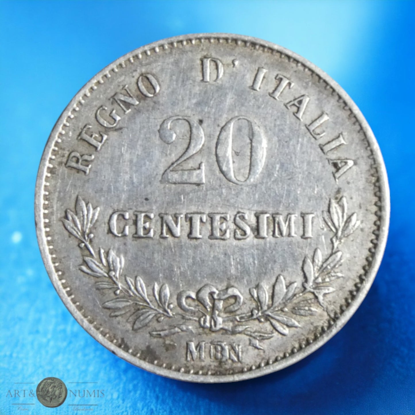 ITALIE - 20 Centesimi 1863 Milan KM.13