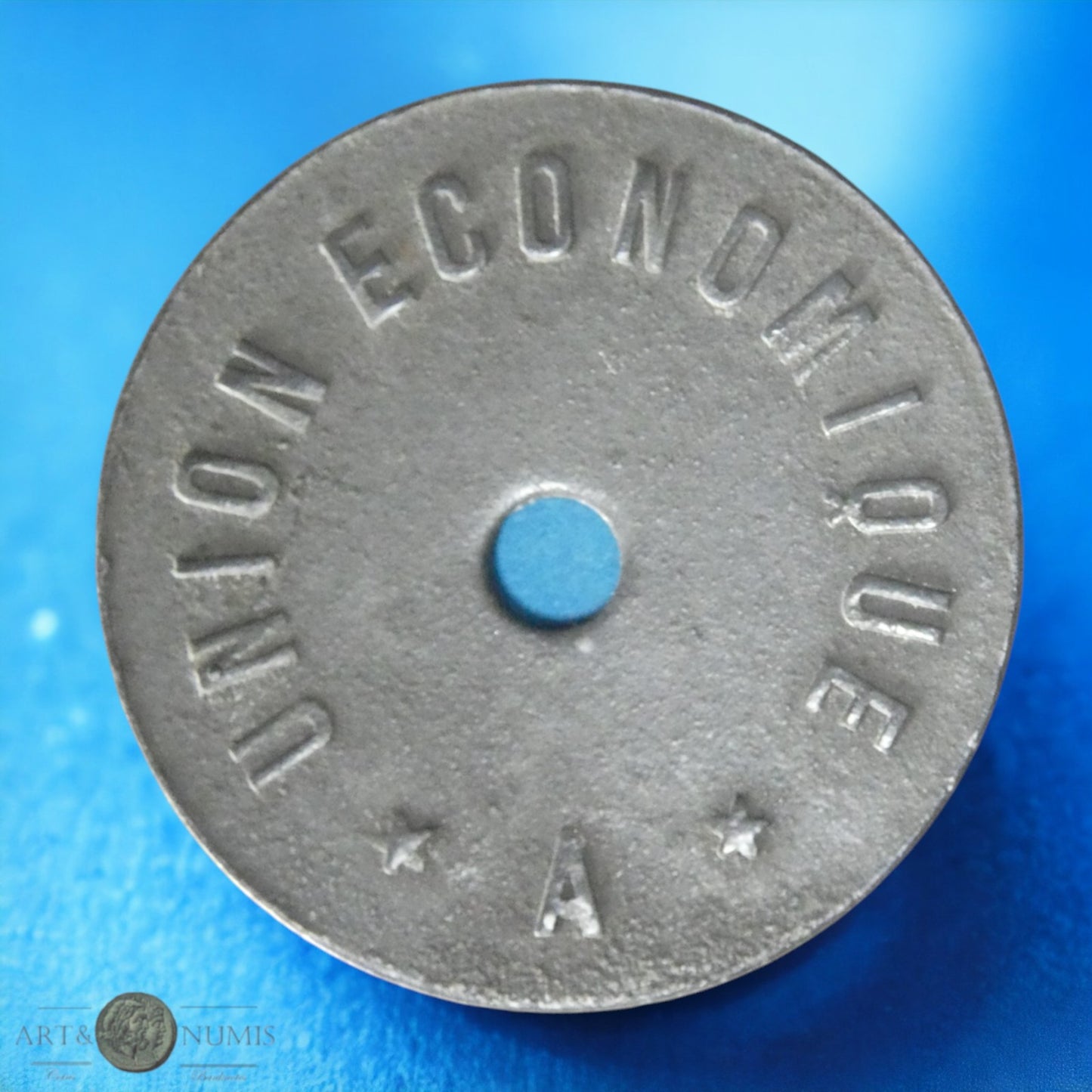 BELGIQUE - Jeton - Token - "Un Kilo de pain/ Union économique", Zinc