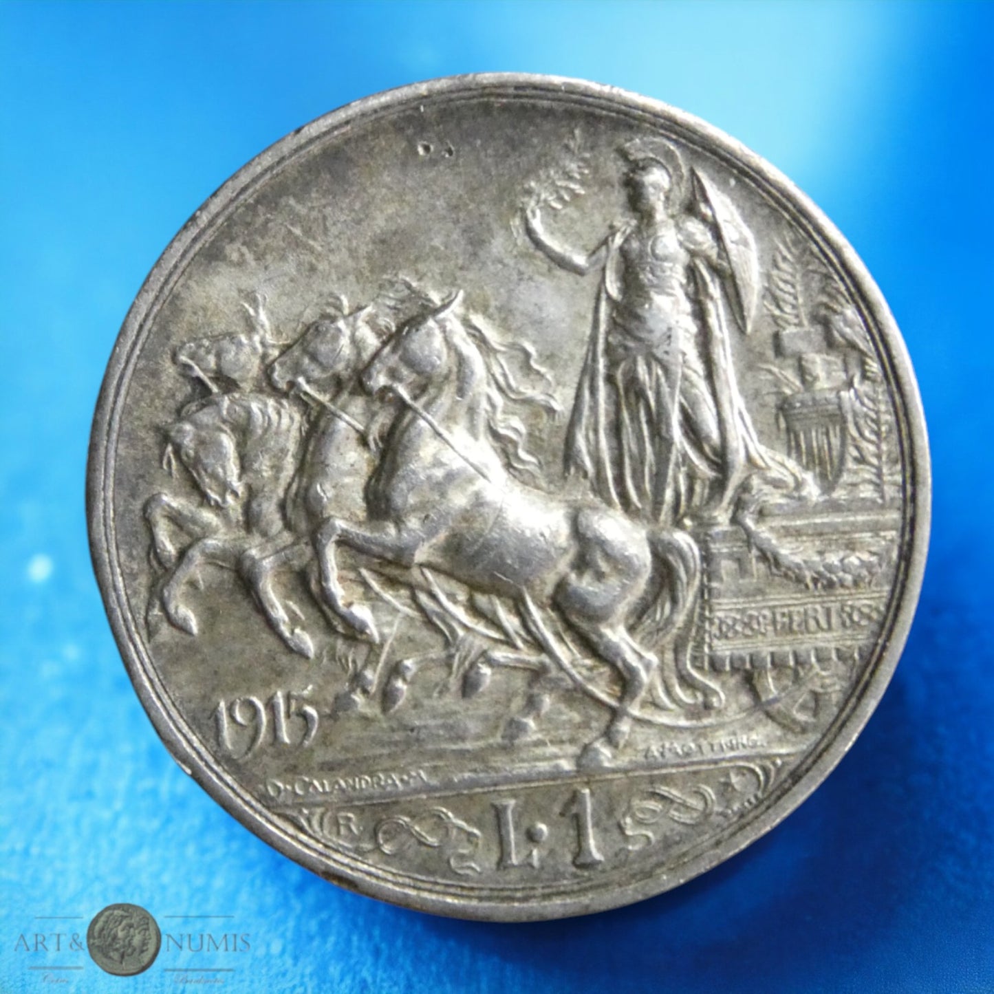 ITALIE - 1 Lire 1915 KM.57