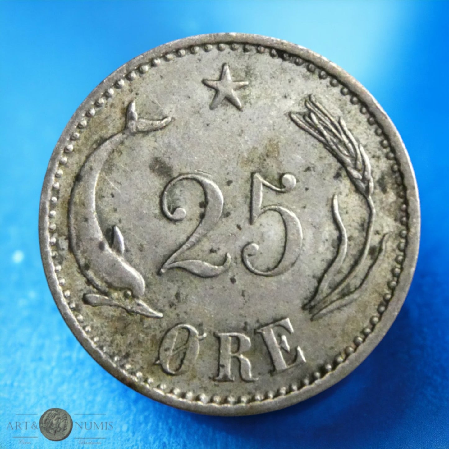 DANEMARK - 25 Ore 1904 KM.796