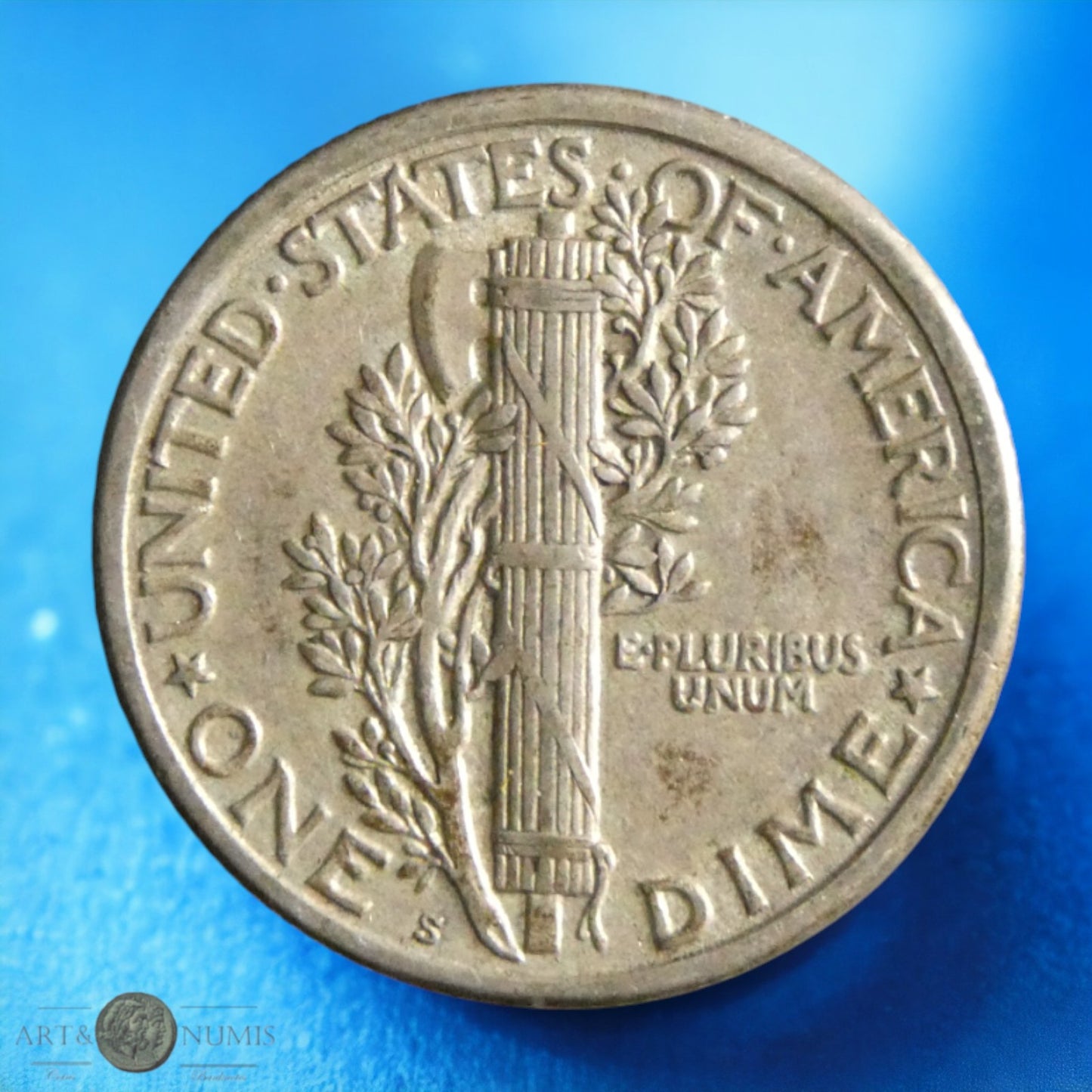 USA - 10 Cents "Mercury Dime" 1918 San Francisco KM.140