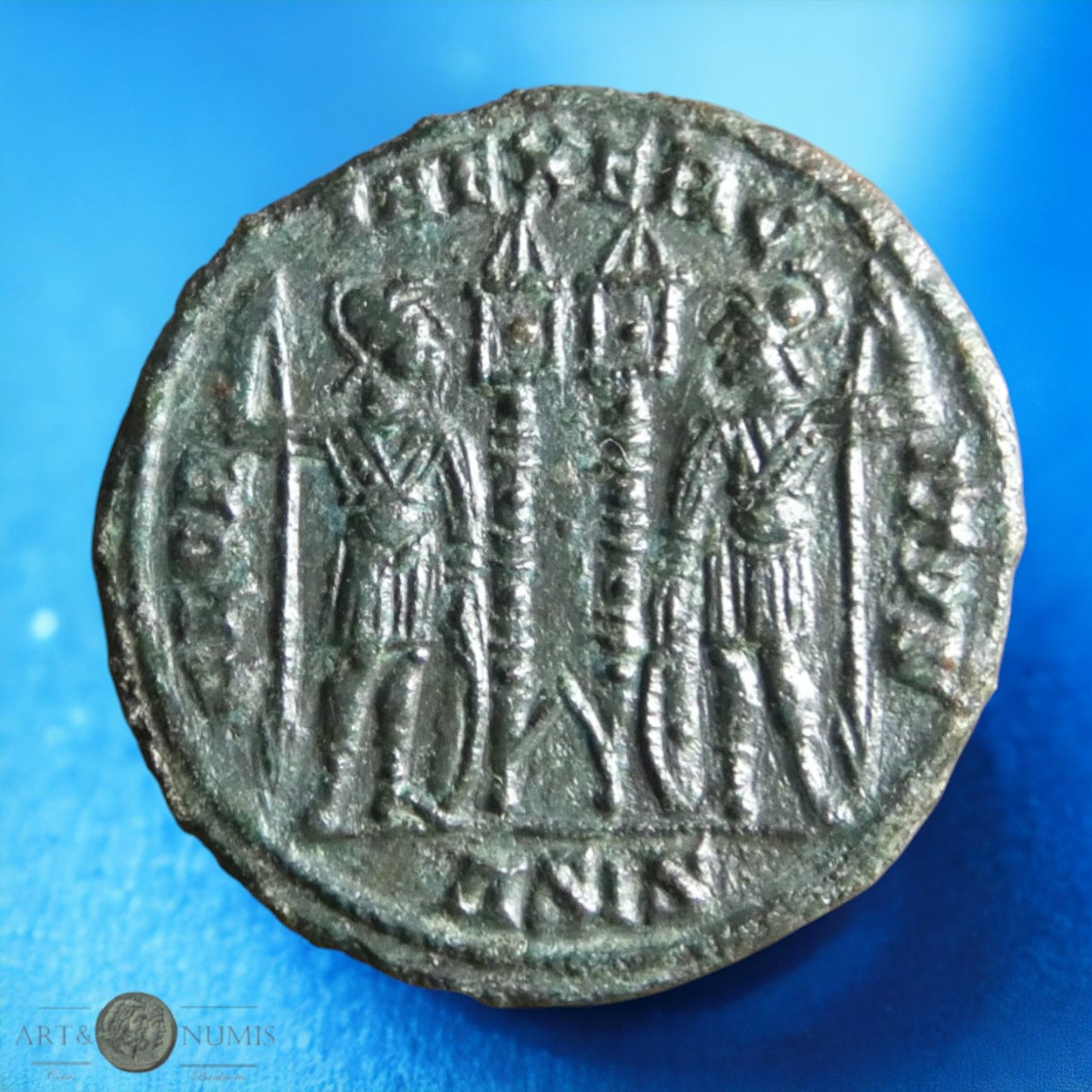 CONSTANTIN II - Centenionalis GLORIA EXERCITVS, Siscia RIC.236