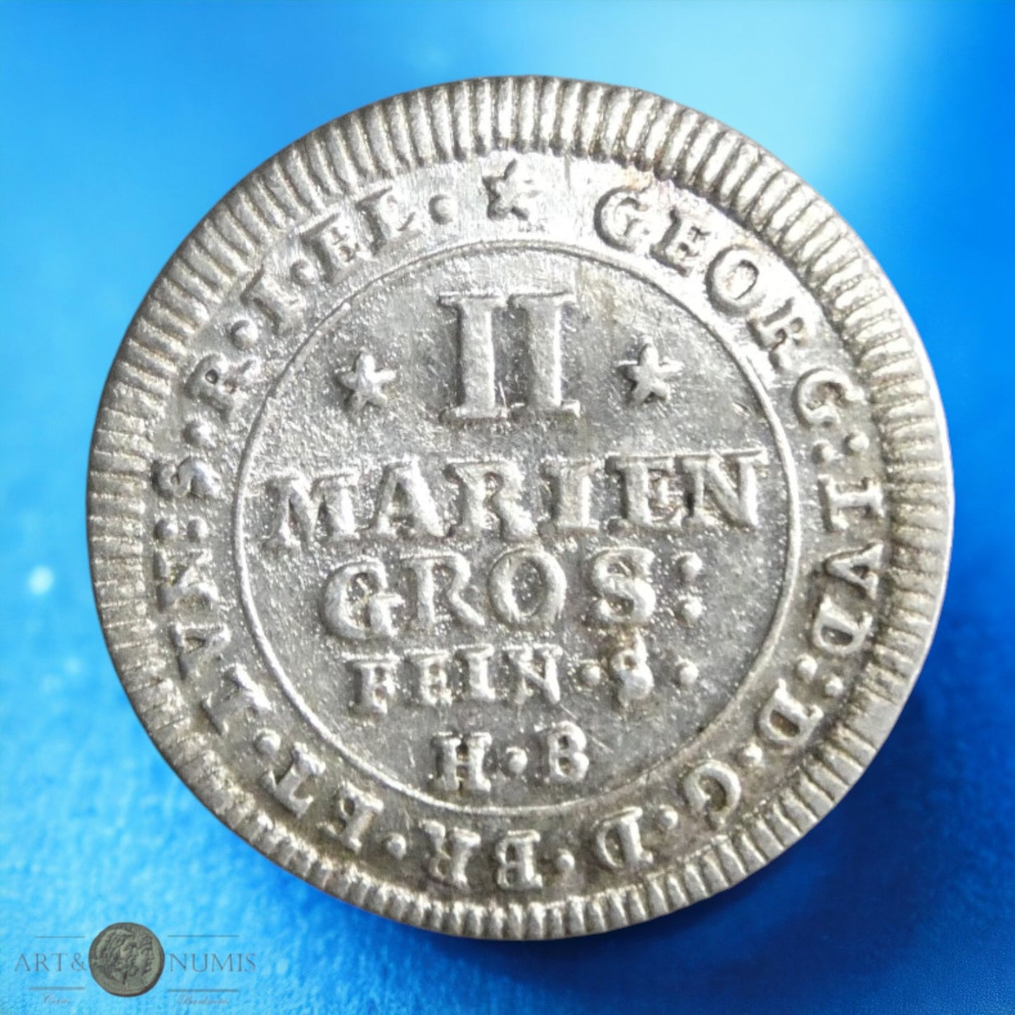 ALLEMAGNE - Brunswick-Calenberg-Hanovre - 2 Mariengroschen 1708