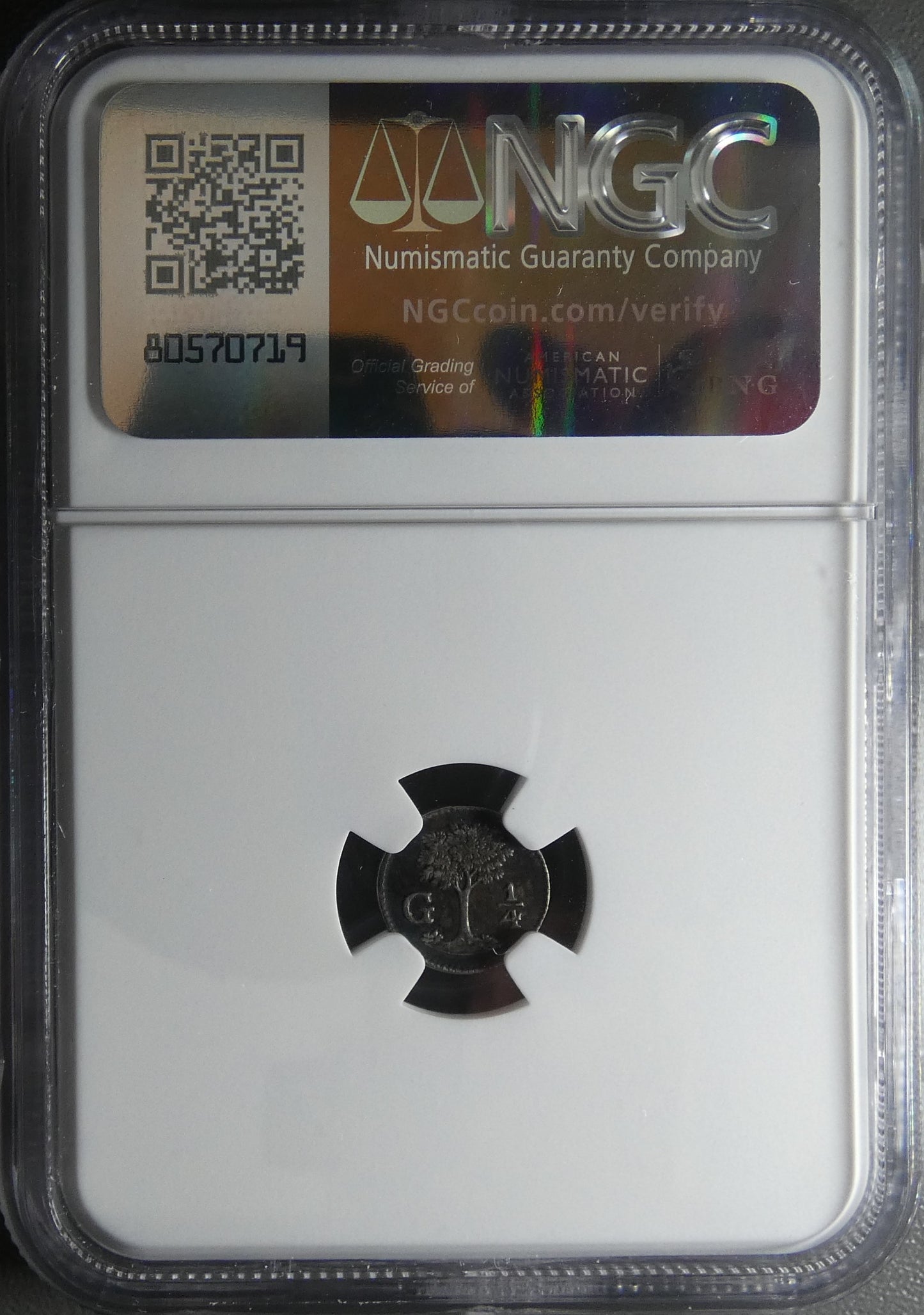 Amérique Centrale (Guatemala) - 1/4 Real 1826 KM.1 AU55