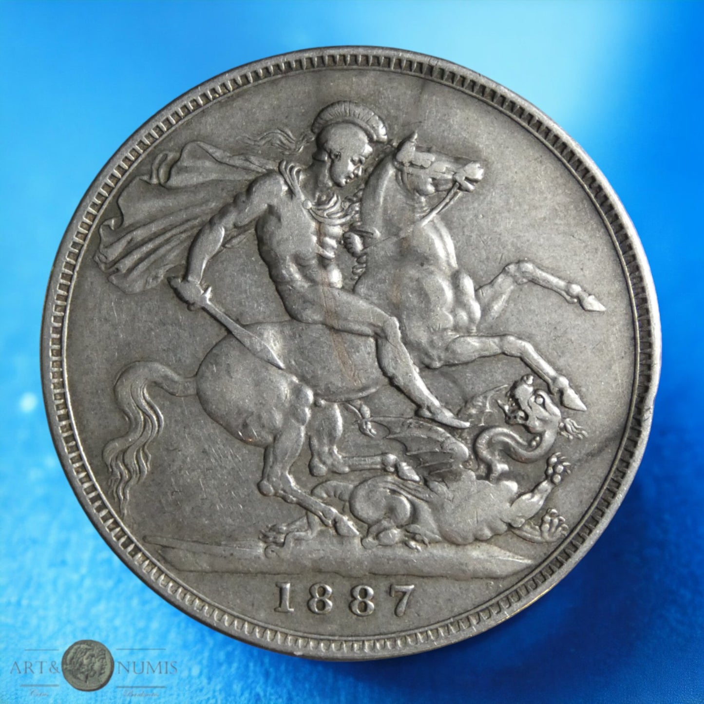 ROYAUME UNI - 1 Crown 1887 S.3921